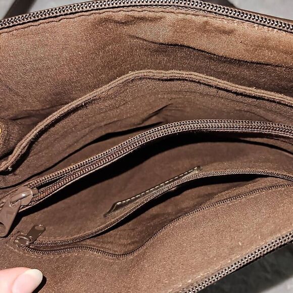 Relic Crossbody Embossed Paisley Pattern Bohemian Vegan Leather Adjustable - Picture 8 of 16